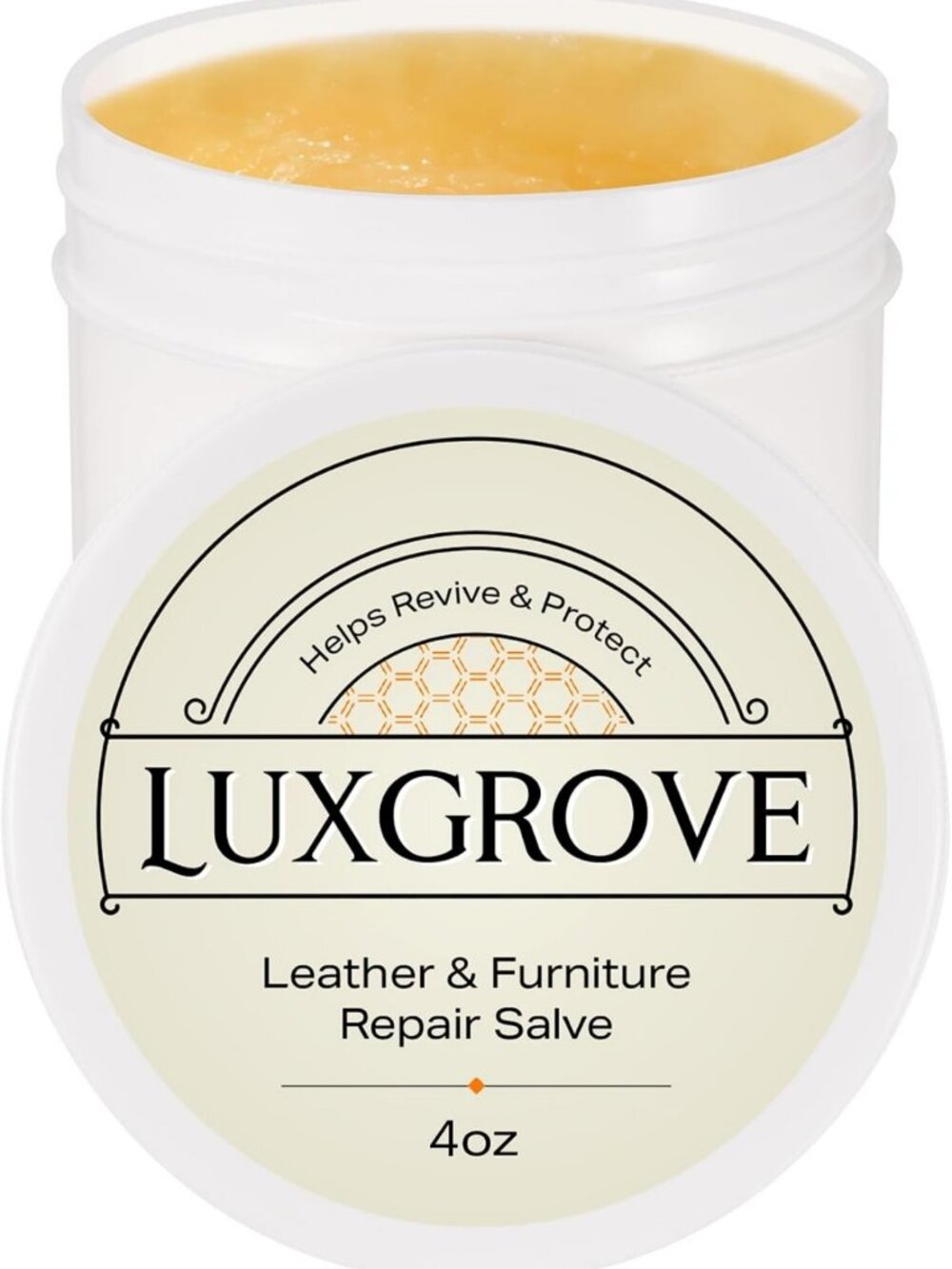 Wood & Leather Repair Balm - Conditioning Salve for Couches, Car Seats & Shoes